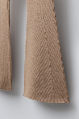 FLARE RIBBED LEGGINGS - Zara фото 4
