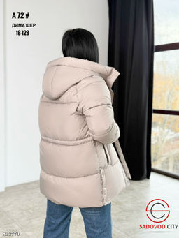 Женская зимняя куртка с капюшоном - Bruno фото 5