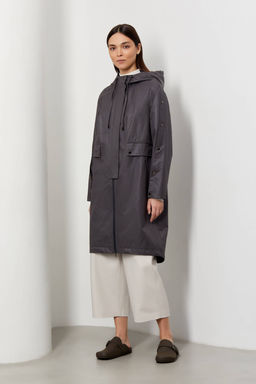 Парка женская арт. 225S - Ultramarine фото 3