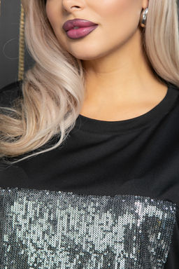 Костюм Наедине со всеми (черный) К12069 - Lt collection фото 3