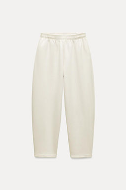 CARROT FIT PLUSH TROUSERS - Zara фото 13