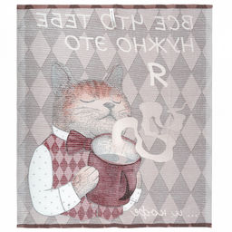 П-50/60 - Салфетка хозяйственная 50х60см Твой котик, вафельное полотно, хлопок 100%, плотность 245г/м2, без упаковки, Домашняя мода (Россия) П-50/60 - Салфетка хозяйственная 50х60см Твой котик, вафельное полотно, хлопок 100%, плотность 245г/м2, без фото 4