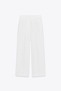 WIDE-LEG TROUSERS WITH DARTS - Zara фото 8