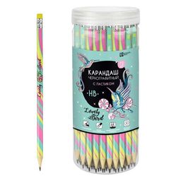 Цена за 72 шт. Карандаш чернографитный арт. 57475 / 72 ПТИЧКА