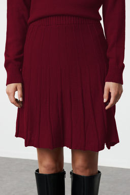 Zumrut Yesili Pileli Etekli Triko Alt-Ust Tak?m TWOAW23AU00184 - Trendyolmilla фото 11