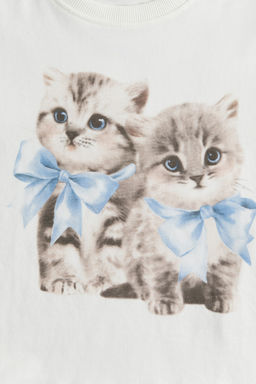 Camiseta de algodon con estampado - H&m фото 2