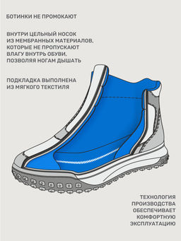 Ботинки 16м15025 кэмел