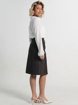 Юбка Этна (коричневая) Ю15109-3М - Lt collection фото 3