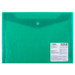 Expert Complete Premier Папка-конверт с кнопкой A5 180 мкм волокно 10 шт. зеленый new ЕС21113003