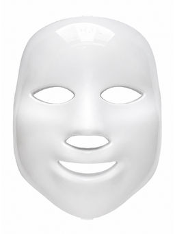 Nail Art Светодиодная LED-маска для лица / Colorful LED beauty mask, белый