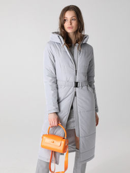 Еврозима! 24303 Пальто дем. св.серый