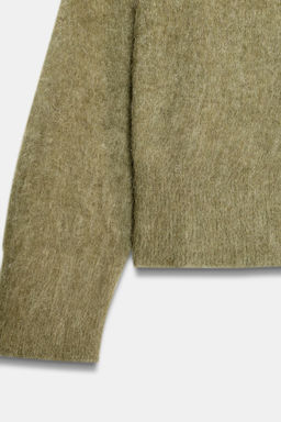 BRUSHED EFFECT KNIT SWEATER - Zara фото 8