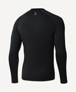 Джемпер компрессионный утепленный JOGEL CAMP PerFormDRY Baselayer Top Warm, черный  фото 3