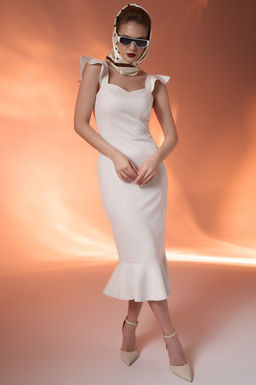 Платье Жадор (молочный) - Эльза фото 10