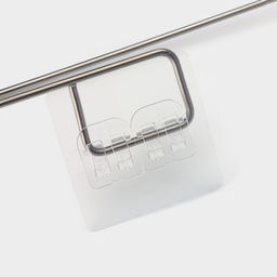 Салфетки в рулоне многоразовые безворсовые в наборе с держателем Доляна, 100 шт, 2020 см, цвет голубой фото 4