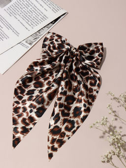 Цена за 2 шт. Заколка - автомат для волос QF «Джулия», 17×13 см, лео