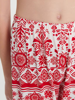 Пижама для мальчиков красная с принтом и надписью Чакаю Каляды - Mark formelle фото 8