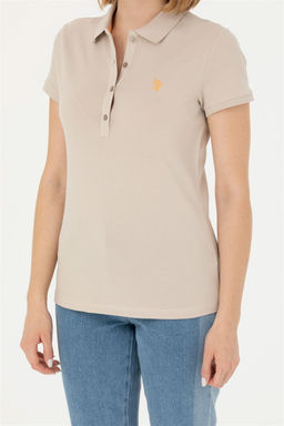 U. S. Polo Assn Женская базовая футболка Stone - U.s. polo assn фото 13