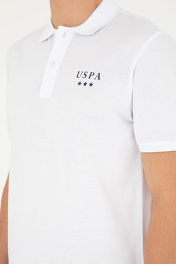 Футболка U.S. Polo Assn белая хлопок  фото 7