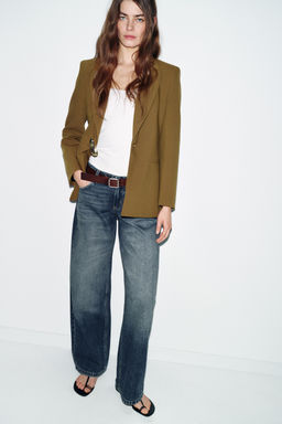 FITTED BLAZER WITH GOLDEN HARDWARE - Zara фото 10