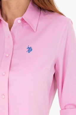 Kad_n Pembe Uzun Kollu Basic G_mlek