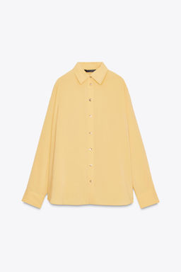 OVERSIZE FLOWING SHIRT - Zara фото 5