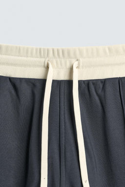 WIDE-LEG JOGGER TROUSERS WITH SIDE TAPING - Zara фото 19