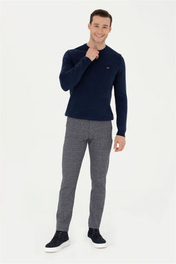 Мужской темно-синий свитер - U.s. polo assn фото 11