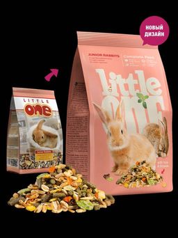 Little One. Корм для молодых кроликов. 400 г. 31040  фото 2