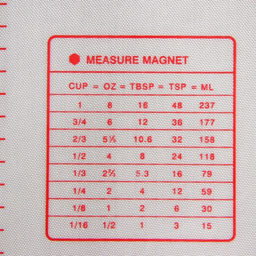 Коврик для выпечки и раскатки теста с разметкой, армированный, силикон, 40?60 см, белый - Доляна фото 5