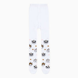 Колготки детские KAFTAN «Зверята», рост 92-98 см, белые