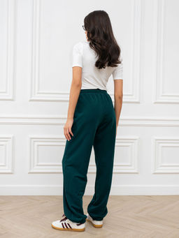 Брюки джоггеры женские Пич Изумрудный - Modamica фото 2