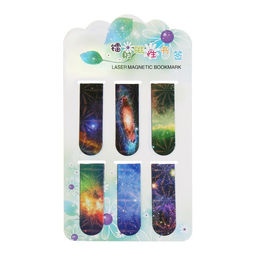 Набор магнитных закладок для книг Calligrata «Вселенная», 6 шт., МИКС