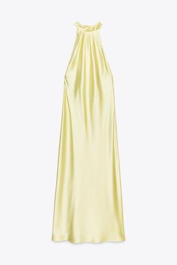 HALTER MIDI DRESS - Zara фото 39