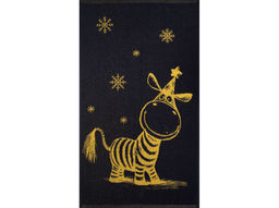 Полотенце махровое 6с103.412ж1 Зебруся(т.желтый) 50х90см