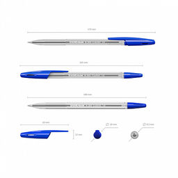 Цена за 24 шт. Набор из 4 ручек шариковых ErichKrause R-301 Stick Classic 1.0, цвет чернил: синий, черный, красный, зеленый (в пакете)
