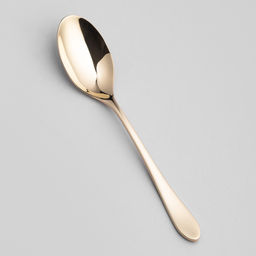 НАБОР СТОЛОВЫХ ПРИБОРОВ SENSO AGNESS 24 ПР., СТАЛЬ 18/10, ПВД ПОКРЫТИЕ, ЦВЕТ: ШАМПАНЬ фото 2