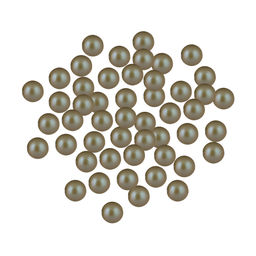 Бусина Zlatka пластик FPB-01 6 мм 5 х 50 шт 2 шт №10 оливковый перл