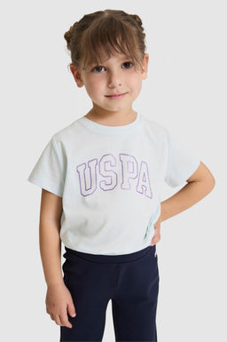 K_z _ocuk Bisiklet Yaka Su Ye_ili Basic Ti__rt - U.s. polo assn фото 3