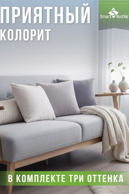 Комплект декоративных подушек Сияние 3 шт