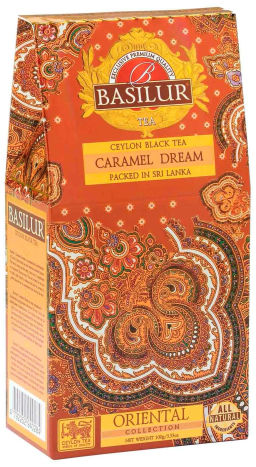Восточная коллекция/ Карамельная мечта / (71909) КАРТОН черн. вес 100 г (BASILUR)