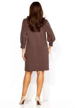 Платье ТАиЕР 1313 шоколад  фото 3