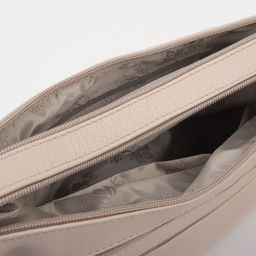 Сумка кросс-боди на молнии, цвет бежевый - Simaland фото 3