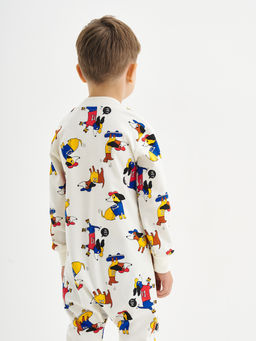 Комбинезон для сна для мальчика с принтом - Kogankids фото 8