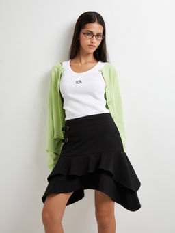 Юбка жен. Liguria черный - Concept club фото 3