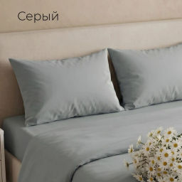Простынь Евро макс() поплин(василек)