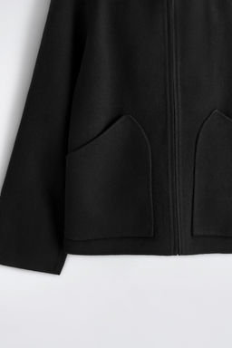SUDADERA CON CAPUCHA Y CREMALLERA DE LANA - H&m фото 6
