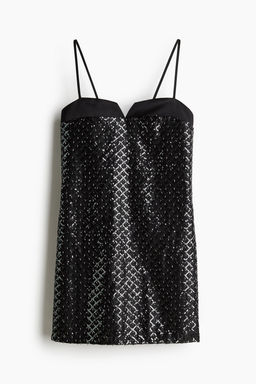 Vestido de tirantes con detalles decorativos - H&m фото 5