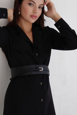 Платье-рубашка с английским воротником - Martichelli фото 163