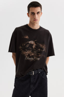 Camiseta boxy Oversized Fit - H&m фото 8